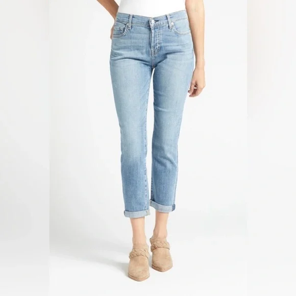 7 for All Mankind Josefina in Bright Light- 31 - Picture 1 of 11